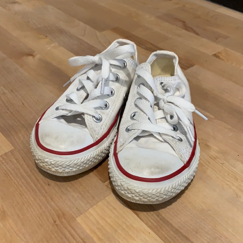 Converse- white Chuck Taylor shoes